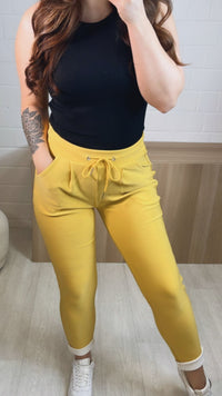 Hose „Classic“ / sonniges gelb Art. 8978
