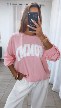 MOMMY Oversize Sweatshirt / zart rosa Art.15091