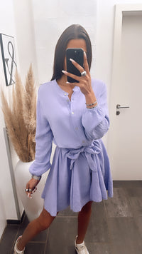 Musselin Kleid / flieder Art. 5650