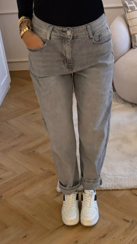 BALLON Jeans Hose " 78356-65 " / hell grau verwaschen Art. 13998