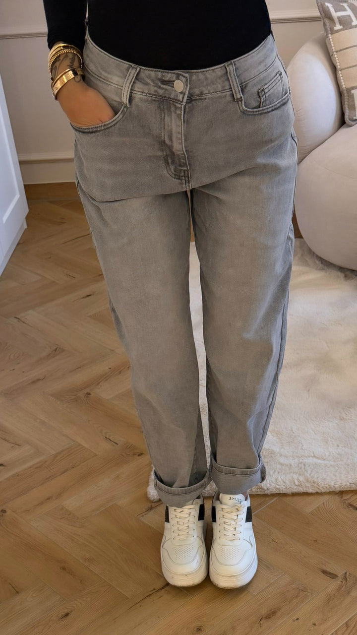 BALLON Jeans Hose " 78356-65 " / hell grau verwaschen Art. 13998