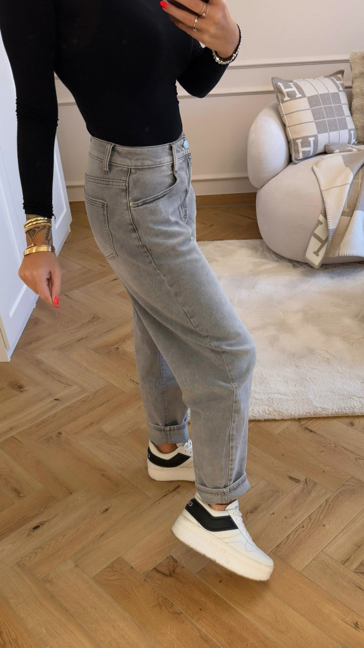 BALLON Jeans Hose " 78356-65 " / hell grau verwaschen Art. 13998