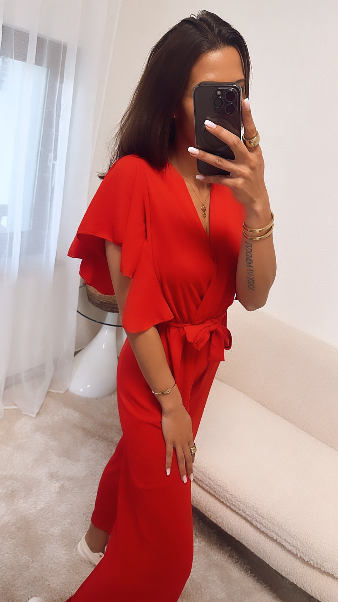 Jumpsuit  / rot Art. 4702