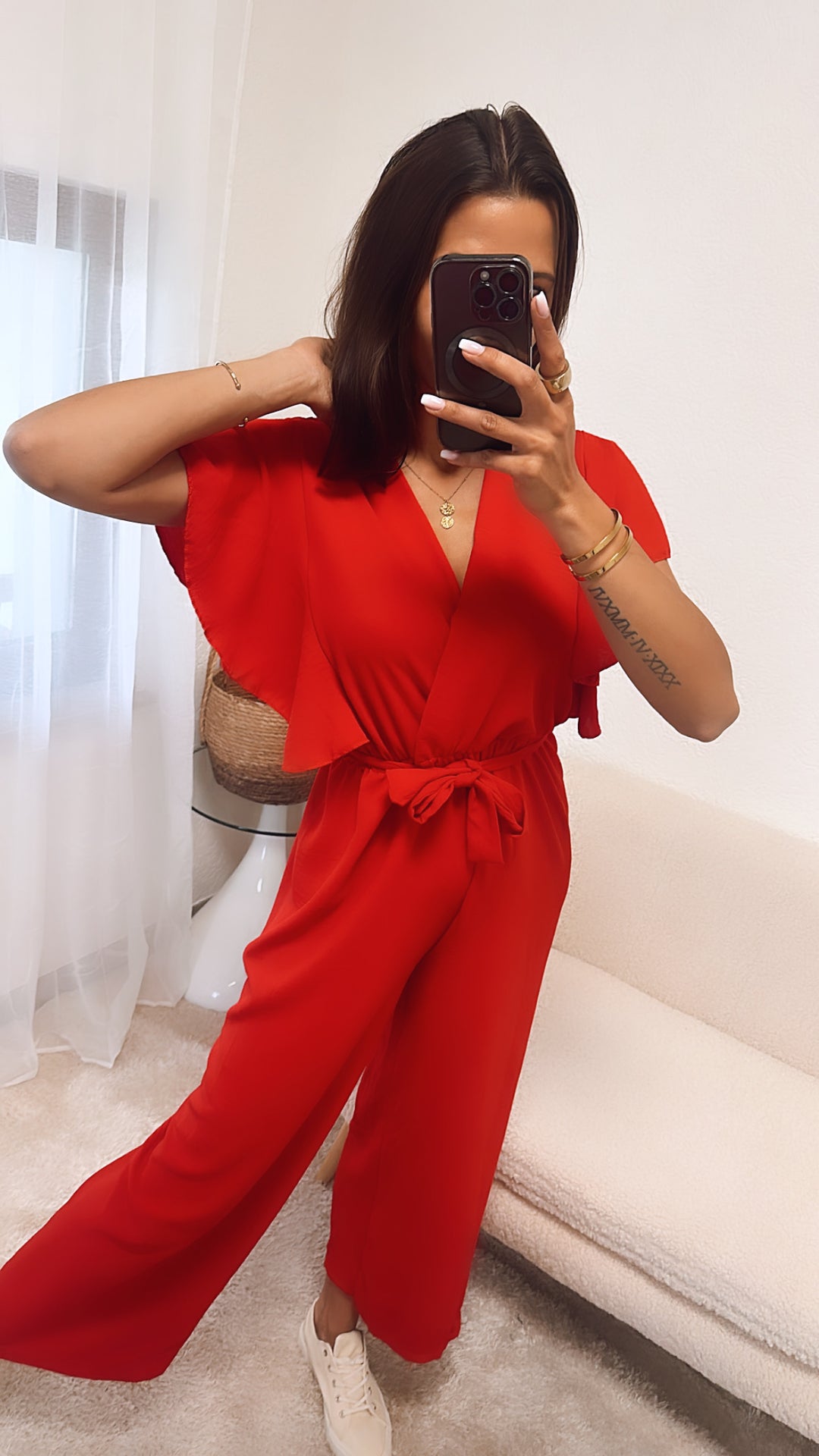 Jumpsuit  / rot Art. 4702