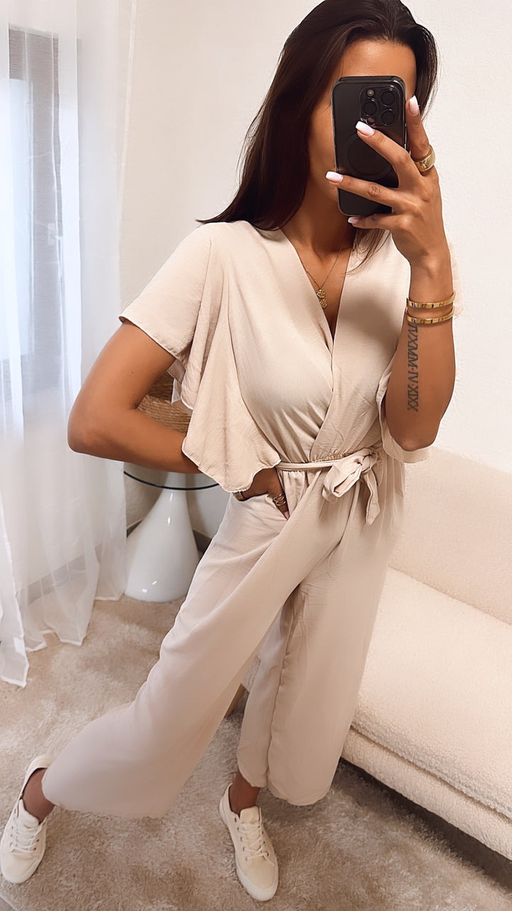 Jumpsuit / beige Art. 4700
