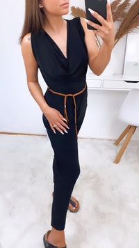 Jumpsuit / Einteiler Katalina / schwarz Art. 0989
